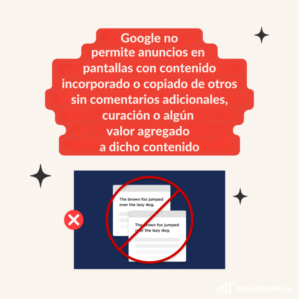 ¿Qué hacer si tu solicitud de AdSense es rechazada?- Guía paso a paso MonitizeMore